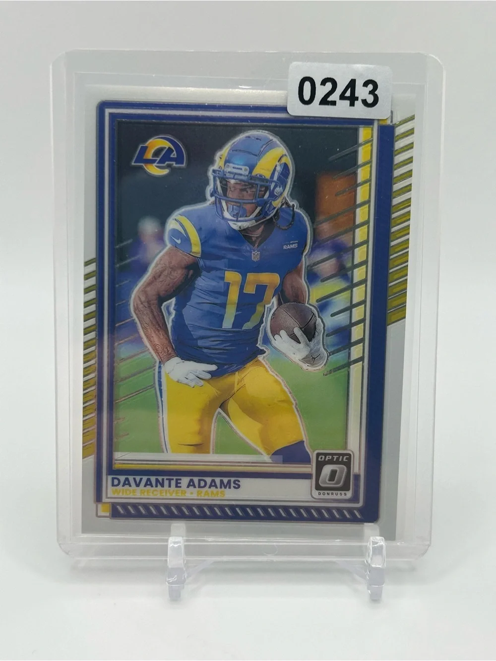 Davante Adams Los Angeles Rams Football Trading Card 🏈